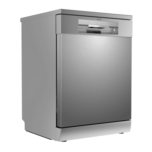 Regular Sized Freestanding Dishwasher 60cm Wide 14 Place Settings - Silver