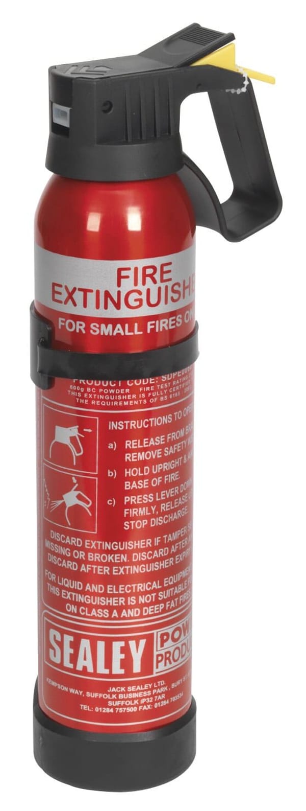 Disposable Dry Powder Fire Extinguisher 0.6kg
