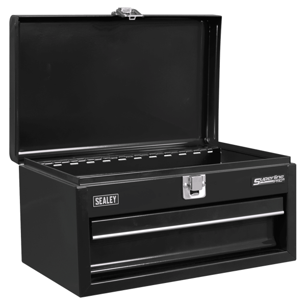 Superline Pro(R) Mini Toolbox with Drawer - Black