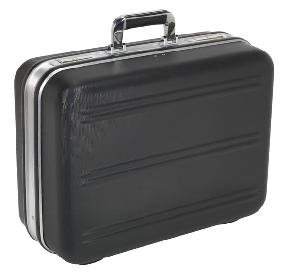 Durable ABS tool case, 475x365x185mm, ideal for tool storage and organization.