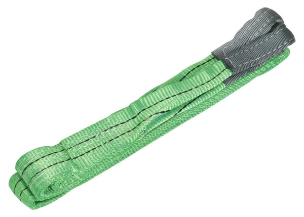 Load sling with 2-tonne capacity and 3-meter length for lifting and towing tasks.