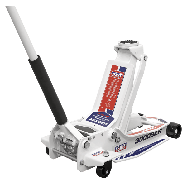 Low Profile Trolley Jack with Rocket Lift 3 Tonne