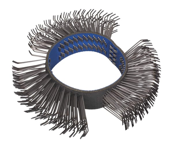 Innovative hair styling brush with multiple bristles for effective detangling and smoothing, designed for all hair types.