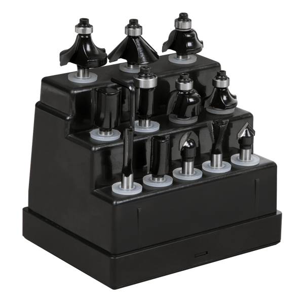 Router Bit Set 1/4" Shank 12pc