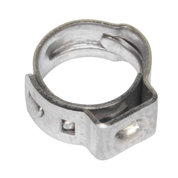 O-Clip Single Ear Ø7-8.5mm, Pack of 25 for hose connections in tools and workshops.