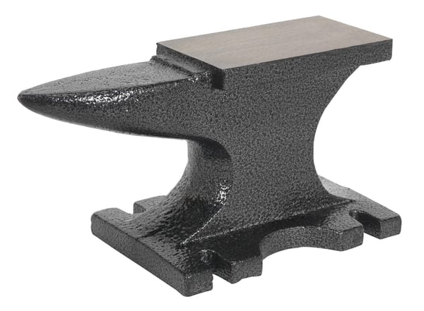 5kg Anvil for workshop use, ideal for metalworking and repair tasks.
