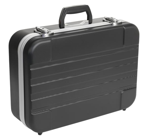 Durable ABS tool case, dimensions 465 x 335 x 150mm, ideal for tool storage.