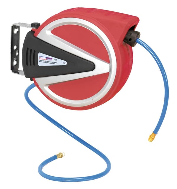 15m Retractable PU Air Hose Reel 8mm ID