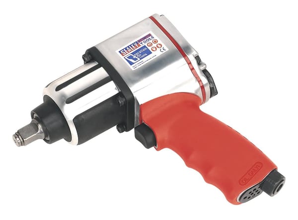 1/2" Sq Drive Twin Hammer Air Impact Wrench for heavy-duty tasks
