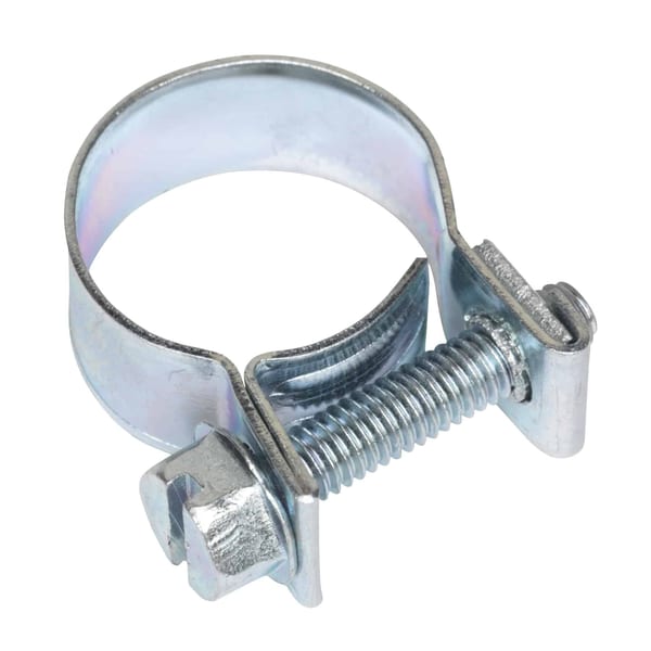 Mini hose clip 14-16mm, pack of 20 for securing hoses in various applications.