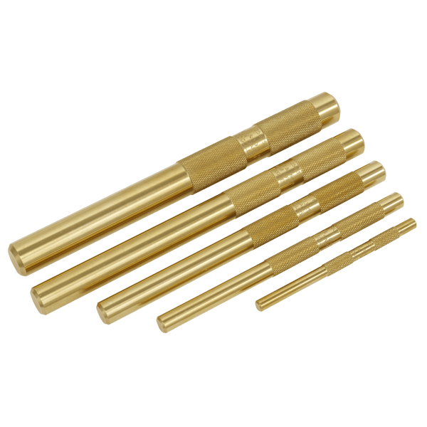 Brass Punch Set 5pc