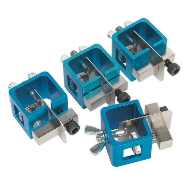 Butt Welding Clamp Set 4pc