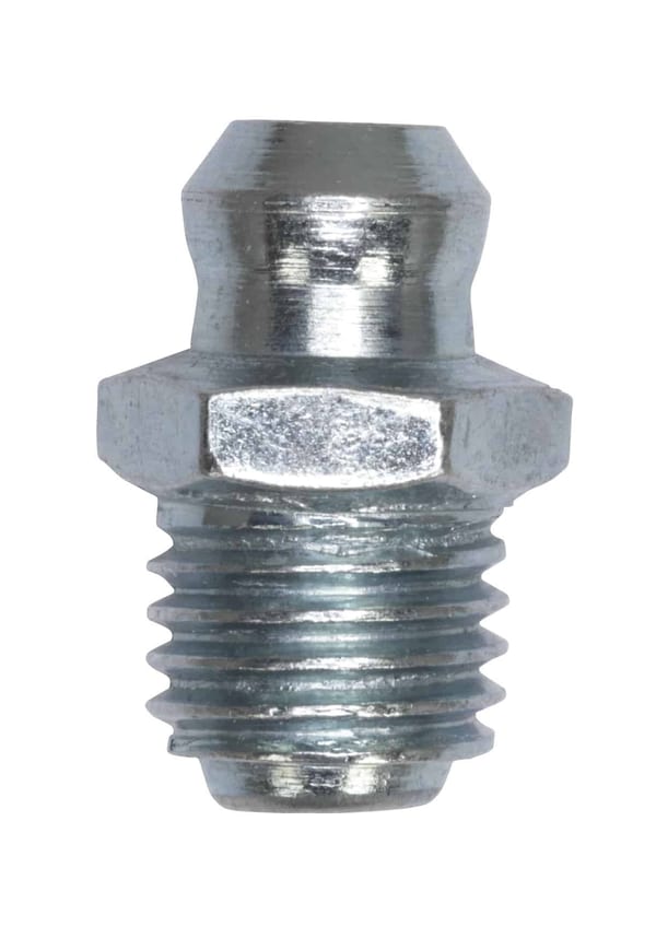 Pack of 25 straight grease nipples 1/4" UNF for lubrication tools
