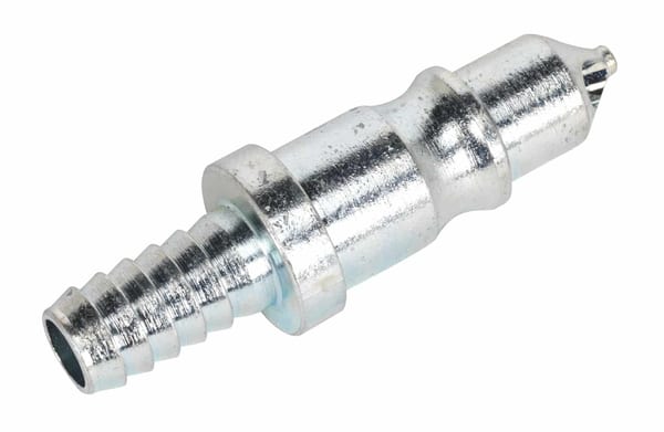 Adaptor tailpiece 3/8" bore hose, pack of 2 for compressors and power tools