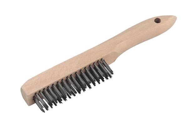 Engineer's Wire Brush with Steel Fill 260mm