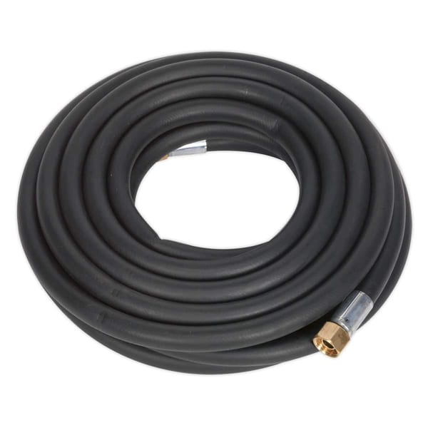 10m heavy-duty air hose Ø13mm with 1/2" BSP unions for power tools and compressors.