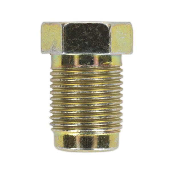 Brass hexagonal bolt featuring a threaded shaft, suitable for various mechanical applications and fittings, showcasing durability and strength.