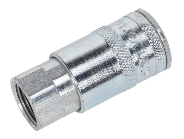 Female coupling body 3/8" BSP for compressors and power tools
