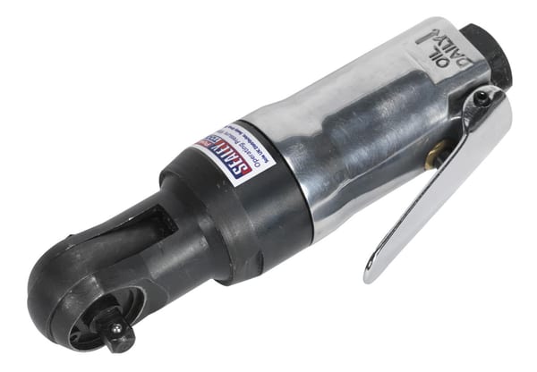 Super Stubby Air Ratchet Wrench 1/4"Sq Drive