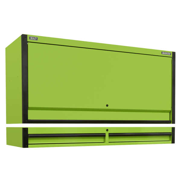 Superline PRO(R) Black Edition Top Hutch & 2 Drawer Riser 1549mm