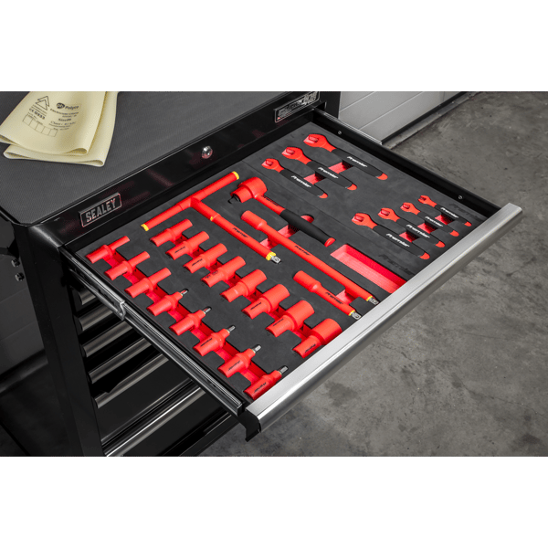 Rollcab 7 Drawer with Insulated Tool Kit 63pc