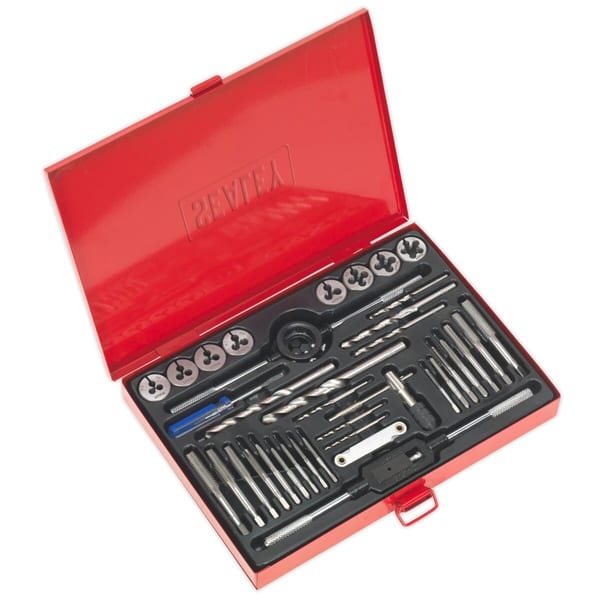 Metric Tap & Die Set Split Dies 37pc