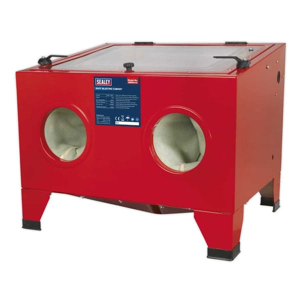Shot Blasting Cabinet with Gun 640 x 490 x 490mm