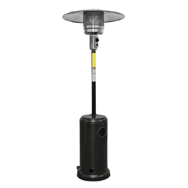 Outdoor Garden Gas Patio Heater 13kW Commercial & Domestic Use, Black