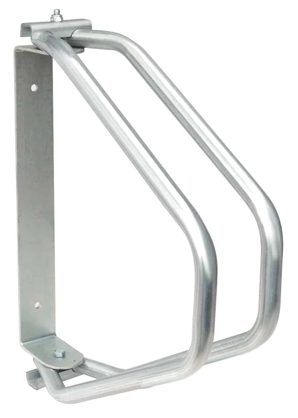 Adjustable wall mounting bicycle rack for easy storage and organization