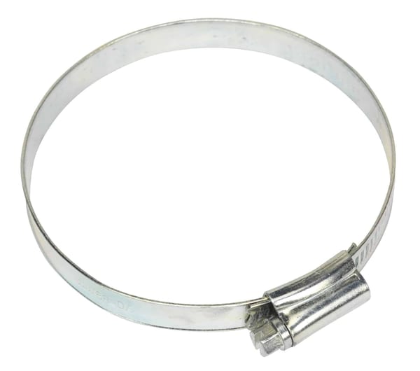 Zinc Plated Hose Clip 70-89mm - Pack of 10