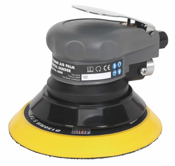 Air Palm Orbital Sander 150mm