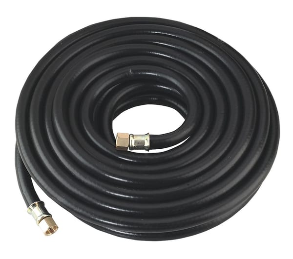 10m heavy-duty air hose with 1/4" BSP unions for compressors and power tools
