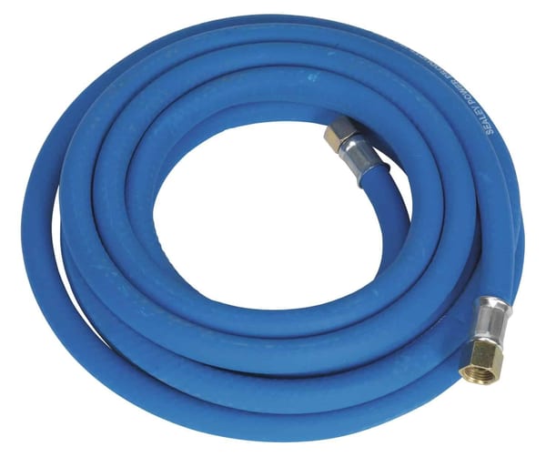5m x 8mm extra heavy-duty air hose with 1/4" BSP unions for compressors