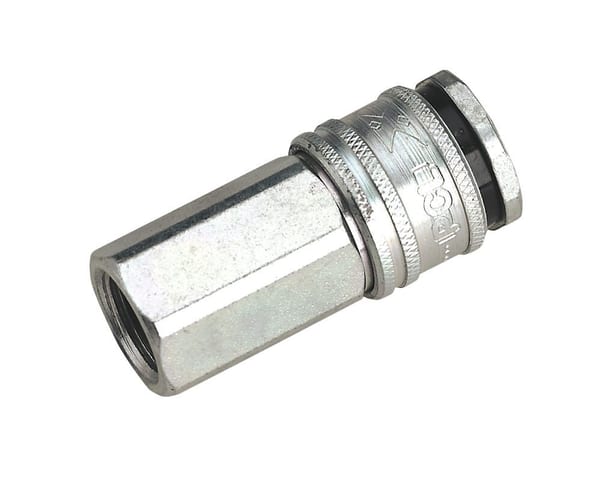 Female coupling body 3/8" BSP for air compressors and power tools