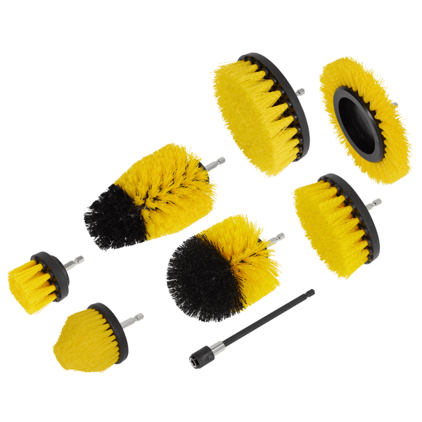 Drill Brush Set 8pc