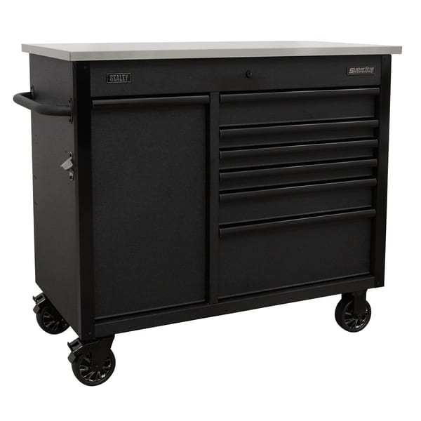 Superline PRO(R) Mobile Tool Cabinet with Power Tool Charging Drawer 1120mm