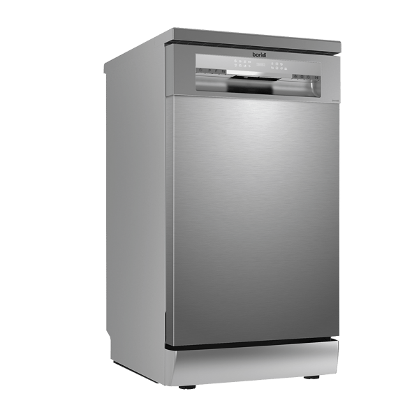 Slimline Freestanding Dishwasher 45cm Wide 10 Place Settings - Silver