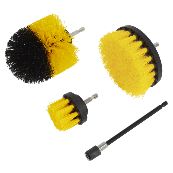 Drill Brush Set 4pc