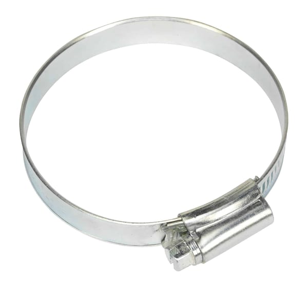 Zinc Plated Hose Clip 51-70mm - Pack of 10