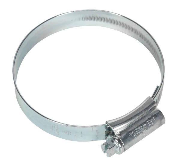 Hi-Grip Zinc Plated Hose Clips Ø55-70mm, Pack of 10 for secure hose fittings