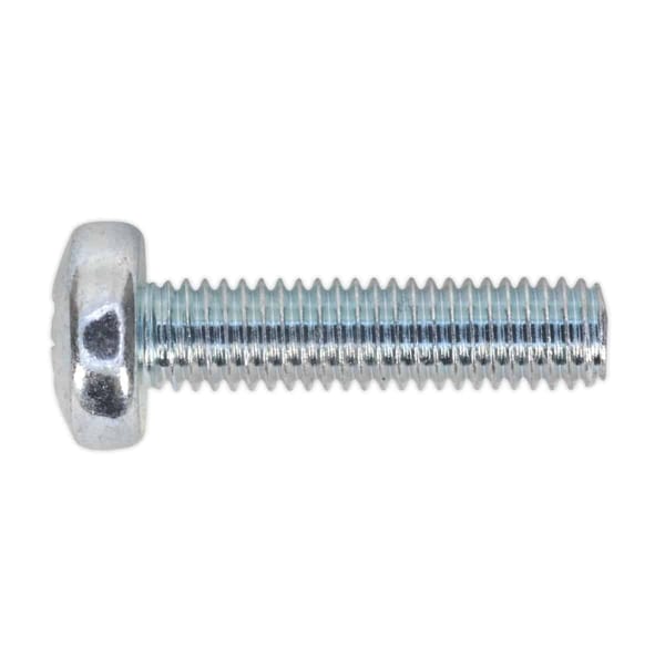 Zinc Plated Pan Head Pozi Machine Screw M5 x 20mm, DIN 7985Z - Pack of 100