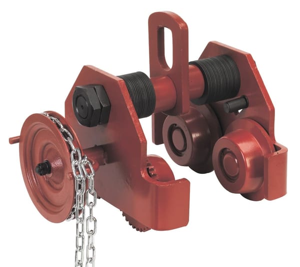 3-tonne trolley geared hoist for lifting and material handling