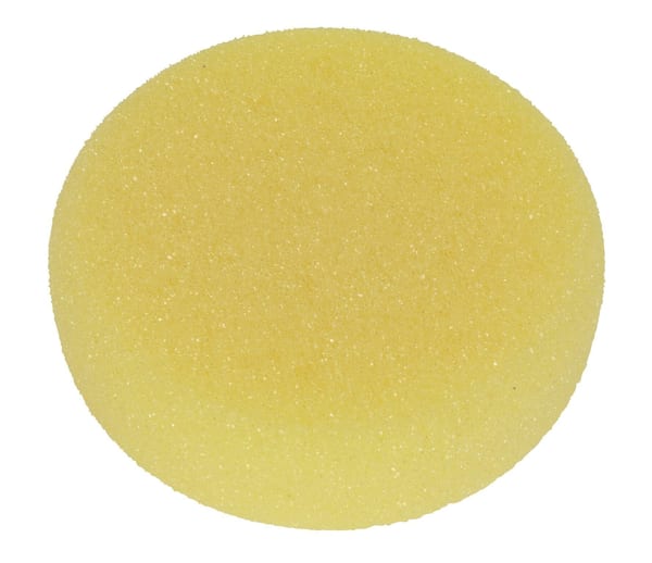 Yellow course compounding foam head Ø150mm for buffing and polishing tools