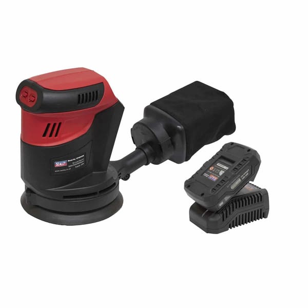 SV20 Series 125mm Cordless Orbital Palm Sander 20V 2Ah