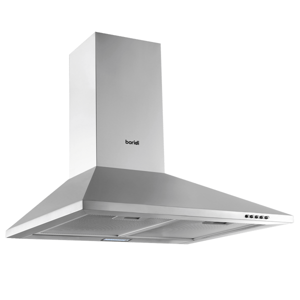 Cooker Hood with Carbon Filters 60cm - Stainless Steel