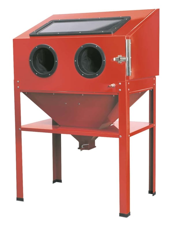 Shot Blasting Cabinet 890 x 570 x 1380mm