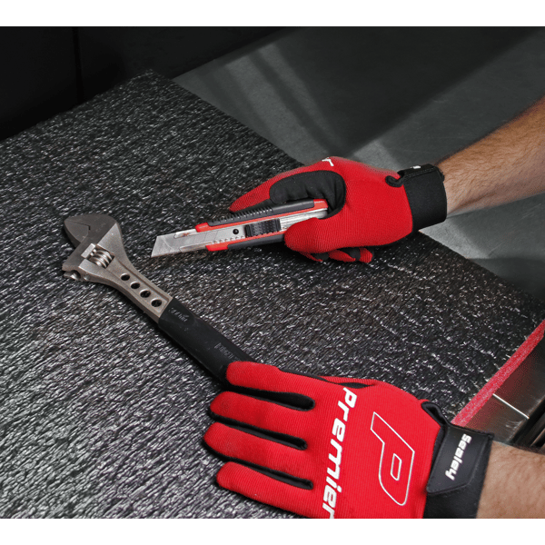 Easy Peel Shadow Foam(R) 1200 x 550 x 30mm, Red/Black - Pack of 3