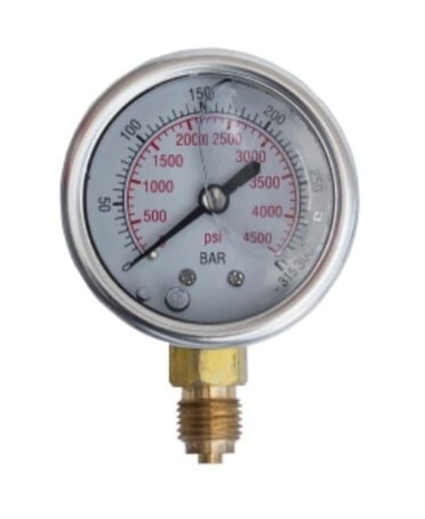 Bottom Entry Pressure Gauge