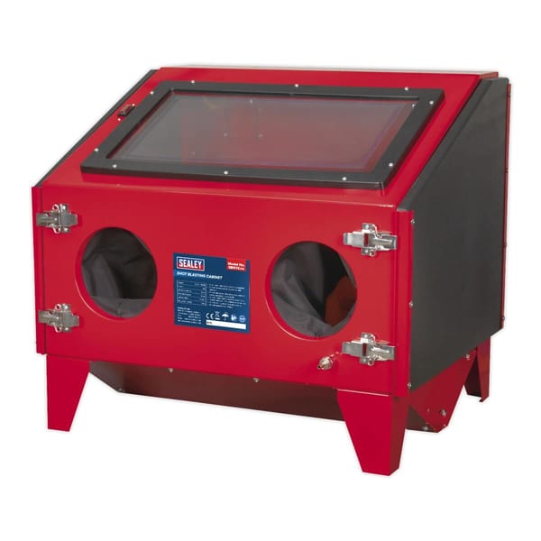 Shot Blasting Double Access Cabinet with Gun 695 x 580 x 625mm