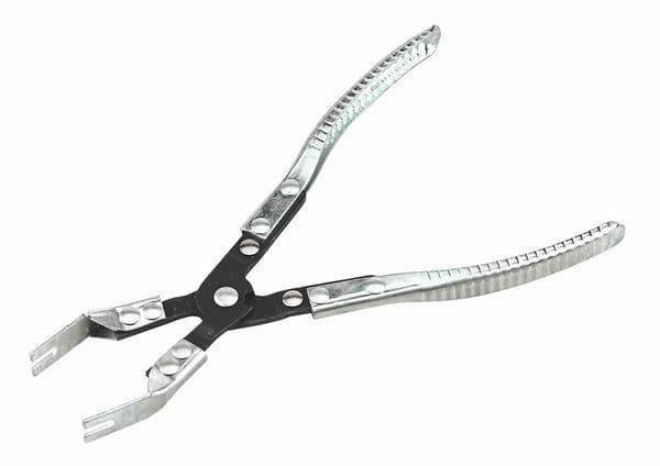 Parking brake spring pliers for vehicle service and maintenance.